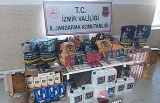 İzmir’de kaçak tütün operasyonu: 44 kilogram...
