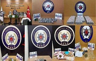 İzmir’de uyuşturucu operasyonlarında 15 tutuklama