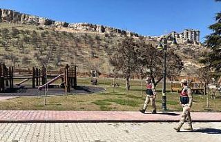 Jandarma ekipleri korona virüse karşı denetimde
