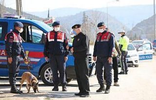 Jandarmadan hem denetim hem de kadınlara karanfil