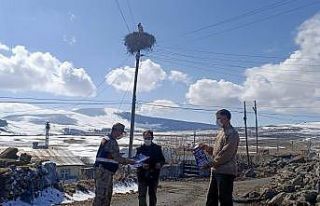 Jandarmadan leyleklere özel broşür