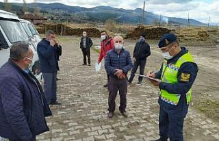 Jandarmadan okul servis araçlarına denetim