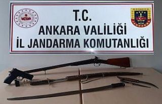 Jandarmadan silah kaçakçısına operasyon: 1 gözaltı