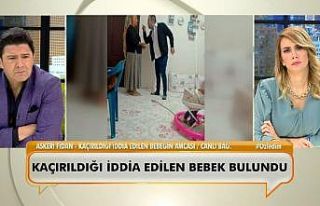 Kaçırıldığı iddia edilen bebeğin amcası canlı...