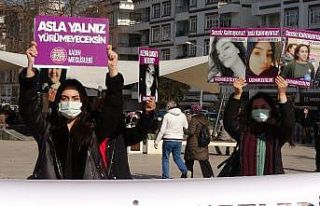 Kadın cinayetlerine tepki gösterdiler