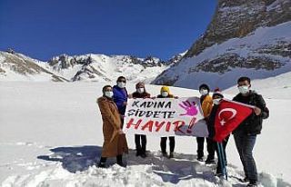 Kadın dağcılar Bolkarlara tırmandı