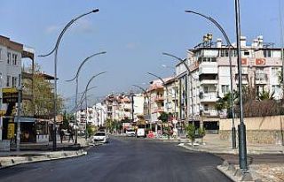 Kafeler Caddesi açılışa hazırlanıyor