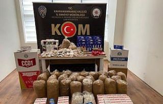 Kahramanmaraş’ta kaçakçılığa 2 gözaltı