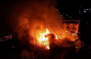 Kahramanmaraş’ta ordu evinde çıkan yangın söndürüldü