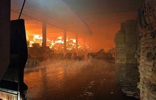 Kahramanmaraş’ta tekstil fabrikasında yangın