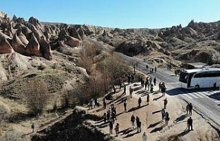 Kapadokya bölgesini Şubat ayında 50 bin 668 turist...