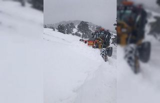 Kapanan köy yolları yeniden ulaşıma açıldı