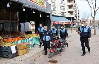 Kaparköprü’de zabıtadan pandemi denetimi