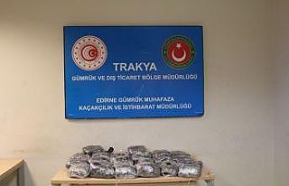 Kapıkule Gümrük Kapısı’nda 43 kilogram uyuşturucu...