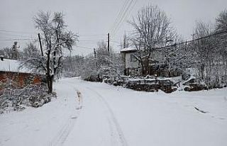 Karabük’te yüksek kesimlerde kar kalınlığı...