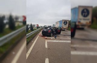 Karacabey’de trafik kazası: 2 yaralı