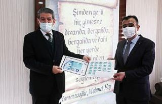 Karaman Belediyesi Yunus Emre Yılı anısına pul...