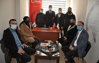 Kars AK Parti’den İHA’ya ziyaret