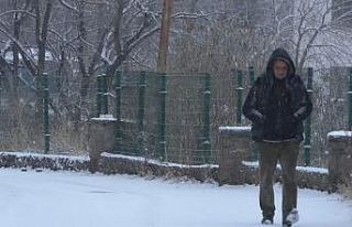 Kars beyaza büründü