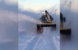 Kars’ta 40 köy yolu ulaşıma kapalı