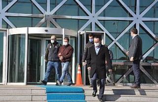 Kars’ta FETÖ zanlıları adliye sevk edildi