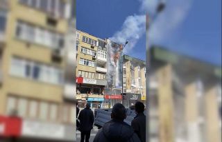 Kartal’da dershanede yangın çıktı. Olay yerine...