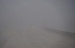 Kastamonu’da sis nedeniyle göz gözü görmüyor