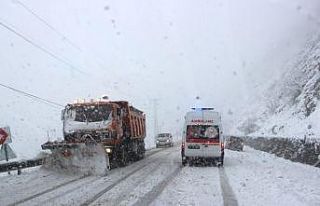 Kastamonu’da yoğun kar yağışı