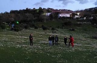 Kayıp Berk Ergier’in kayalıklarda görüldüğü...