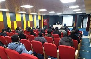 Kaymakam Balcı, Belediye birim çalışanları ile...