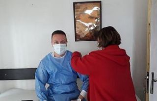 Kaymakam Böke Covid-19 İkinci Doz Aşıyı Oldu