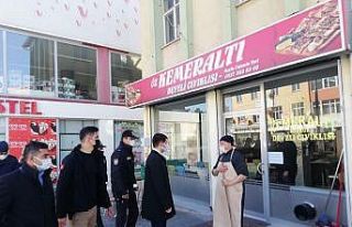 Kaymakam Cebeci’den ’normalleşme’ denetimi