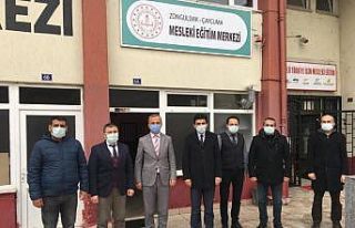 Kaymakam Coşgun, kurumları ziyaret etti