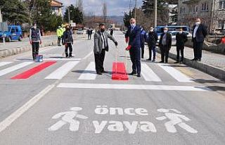 Kaymakam Halim: "Yaya geçitlerine kırmızı...