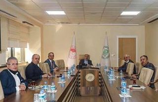 Kaymakam Pişkin’den Genel Müdür Üzmez’e ziyaret