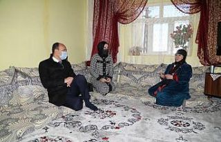Kaymakam Solak’tan 82 yaşındaki kadına anlamlı...
