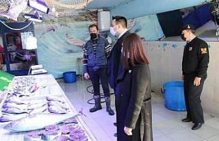 Kaymakam ve belediye başkanından denetim