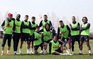 Kayserispor, Göztepe maçı hazırlıklarını sürdürüyor