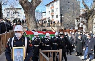 Kıbrıs gazisi İbrahim Yaşa dualarla uğurlandı