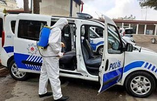 Kilis’te dezenfekte çalışmaları sürüyor