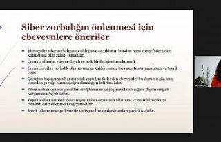 Kilis’te siber zorbalık başlıklı söyleşi