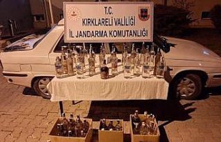 Kırklareli’de şüpheli araçtan 150 litre kaçak...