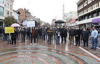 ‘Kırmızı’ Edirne’nin esnafı ‘tedbirli’...