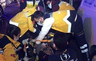 Kırmızı ışık ihlali kaza getirdi: 6 yaralı