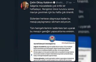 Kırmızı kategorideki Sakarya Valisi uyardı: