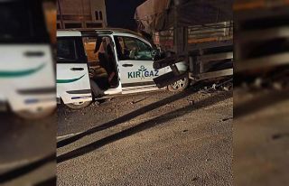 Kırşehir’de kaza 2 yaralı