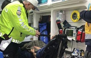 Kısıtlamada 2 metrelik kanala uçtu, alkol metreyi...