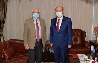 KKTC Cumhurbaşkanı Tatar, AB Yüksek Temsilcisi...