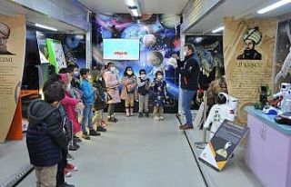 Konya Bilim Merkezi Ankara’daki öğrencileri bilimle...