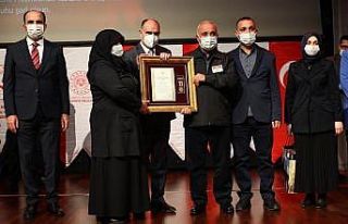 Konya’da gazilere ve şehit ailelerine Devlet Övünç...